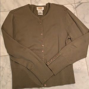 Talbots Egyptian Cotton cardigan